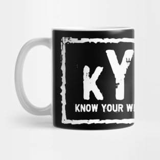 Know Your Wrestling nWo logo Mug